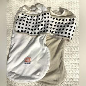 2 Nanit swaddles. Size 0-3M